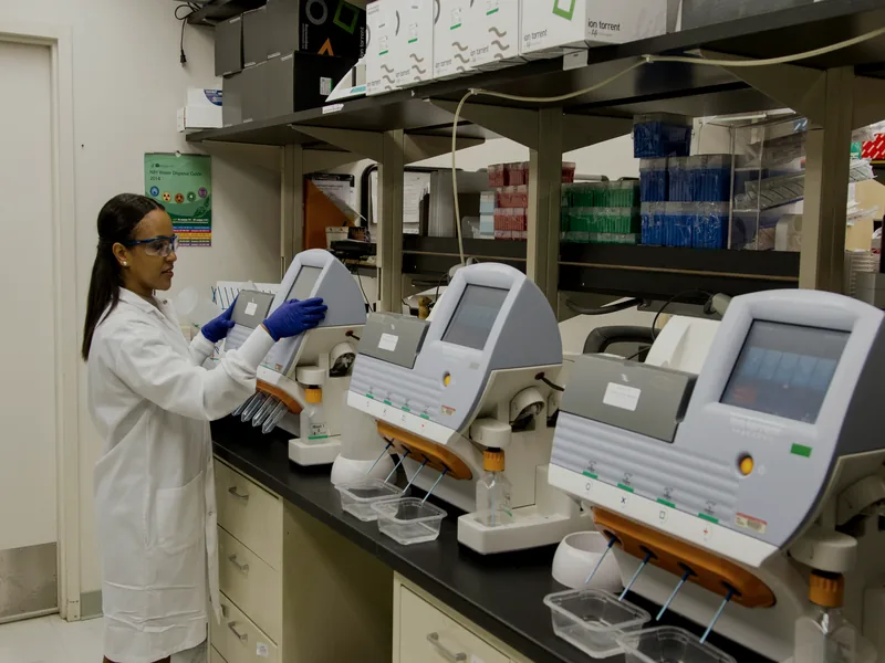 A sequencing laboratory