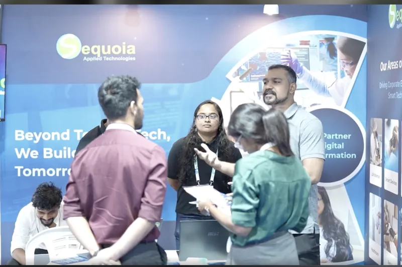 The SequoiaAT stand at BioConnect 360