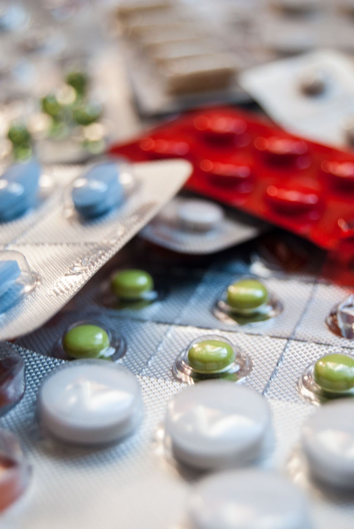Blister packs of tablets and capsules from regulated pharmaceutical manufacturing